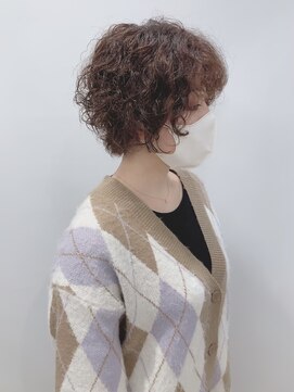 モリオフロムロンドン 松戸店(Morio from London) 【松戸 岩口】強めパーマ束感マッシュショート