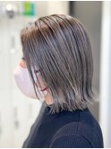 ホワイトアッシュボブ☆