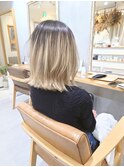 お洒落艶髪バレイヤージュ/ビフォーあり!!