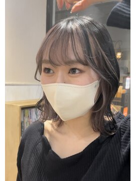 ヘア ライフ ワイレア(HAIR LIFE Wailea) MITSUI【インナーカラー×くびれ巻き】