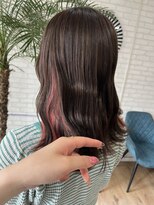 ココテラス(coco terrace) インナーカラー/韓国風/前髪カット/ケアブリーチ