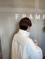 フレーム なんば店(FRAME) ▽ピンクブラウン×ショート