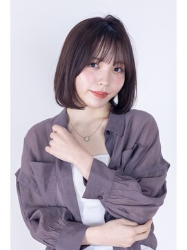 ブリング バイ スノードロップ 吉祥寺(BRING by Snowdrop) 切りっぱなしボブ/エアリーロング/美髪/ピンクブラウン/吉祥寺