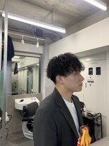クロムトウキョウ ザ バーバー ネオン 新宿店(CHROM TOKYO the Barber ne/on)&nbsp;ツイストスパイラルパーマ