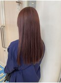 ブリーチありピンクブラウン♪
