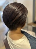 スッキリショートボブ