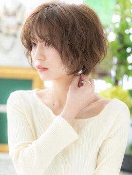 カバーヘア イヴ 戸頭店(COVER HAIR EVE) ★外国人風バレイヤージュ小顔ゆるふわ大人ボブ20代30代40代★10