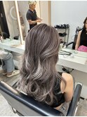 白髪ぼかしハイライトレイヤーカット