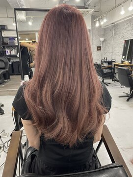 ミコ(MICO hair) ピンクベージュカラー