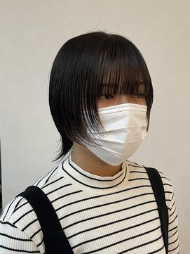 フーガ 新越谷蒲生店(fuuga) 顔周りインナーカラー×ショートウルフ