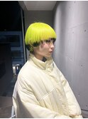 インナーカラー/ダブルカラー/ミルクティーベージュ/ボブ