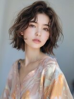 アルトリスト(Altruist Aging×HAIR&SPA)&nbsp;☆オリーブグレーココアベージュ小顔クラゲヘアー/黒髪/髪質改善