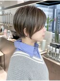 メルティカラー似合わせカットウェーブミディアムレイヤーカット