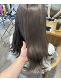 ブリーチありベージュカラー