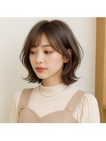 スープレックス ヘアーデザイン(SOUPREX HAIR DESIGN)&nbsp;柔らかアッシュブラウンボブ　20代 30代 40代 50代 60代