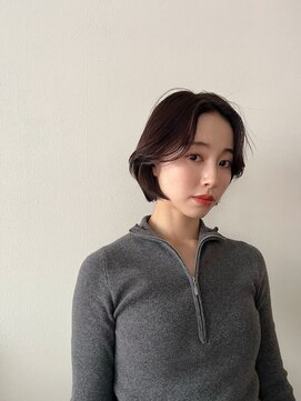 シーン(SCENE) [天神今泉/黒髪カタログ/クラゲヘアー/オリーブグレー]