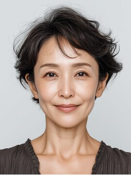 大人ショートスタイル40代50代60代