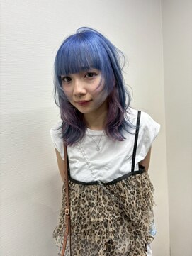 ヌル 原宿店(Null) インナーカラー/ケアブリーチカラー/デザインカラー/姫レイヤー