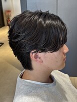 ボンドストーリールミエール(Bond Story lumiere)&nbsp;縮毛矯正曲がる縮毛矯正ナチュラルセンターパート