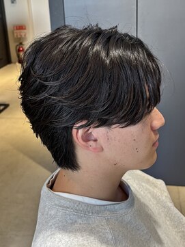 ボンドストーリールミエール(Bond Story lumiere) 縮毛矯正曲がる縮毛矯正ナチュラルセンターパート