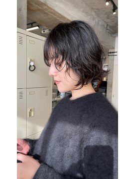 エインアンリー 明治神宮前(AIN.ANLY.) ボブパーマ、毛先パーマ、ニュアンスパーマ、ゆるめパーマ