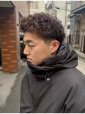 スパイキーショート/アクティブショート/ピンパーマ/メンズヘア