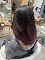 アヴァンス 広島本通店(AVANCE.) 着物ヘア/大人ガーリー/ダークアッシュ/似合わせカット