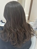 ベル サウス(BHEL south) *ミディアムレイヤーチョコレートブラウン顔周りカット