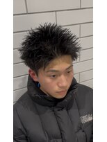 men's BLACK【2月6日OPEN(予定)】 エッジスパイキーショート