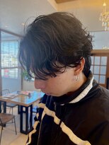 グランデュールオム 東静岡池田店(GRANDEUR HOMME) 天然スパイラルパーマカット/静岡メンズ