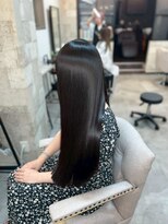 ハル 新宿(haru)&nbsp;暗髪/艶髪ロング/髪質改善ストレート/美髪/透明感UP