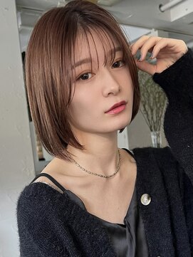 アビー(ABBEY) ボブショートボブ切りっぱなしボブ内巻きボブミニボブ小顔カット