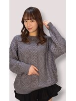 オフザリップヘアー(off the Lip hair) 巻き大人スタイル ふんわりカールでお手入れ簡単♪