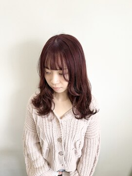 ヘアステーションフラット(HAIR STATION FLAT) チェリーピンク