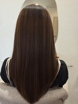 クペシック(Coupe et Chic)&nbsp;艶ロングヘア×ハイライトピンクベージュ