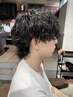 メンズカット+波巻きスパイラルパーマ￥11000(波巻きパーマ/メンズパーマ)
