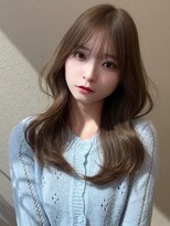 アイドットプラス オオサカ 心斎橋 難波(i.+OSAKA)&nbsp;柔らかく透けるグレージュカラー×韓国風くびれレイヤー