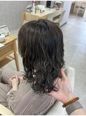ミディアムパーマ/ゆるめウェーブ/ウェーブパーマ　船橋駅
