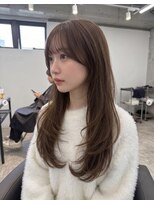 リンドトウキョウ(LINDO TOKYO)&nbsp;心斎橋 艶ナチュラルブラウン×レイヤー