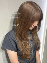 ステラ(STELLA)&nbsp;【@kanon.stella】W bleach / beige / layer <33