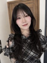 エトワ 中央店(etoi) 大分韓国かき上げレイヤーカット大人レイヤー顔まわりレイヤー