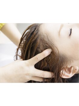 【bifino人気メニュー】のヘッドスパ♪極上のクリームバスや話題のドライヘッドスパも◎