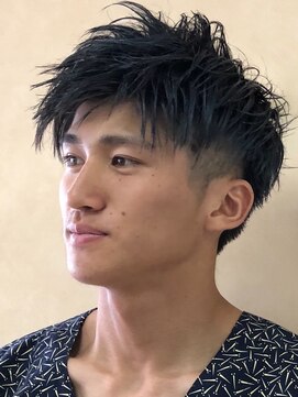 ヘアーメイク ウープス(hair make Oops!) メンズ2ブロック