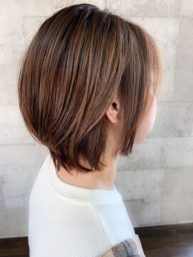 オンリエド ヘアデザイン(ONLIed Hair Design) 【ONLIed】ハイライト×ピンクグレージュショート