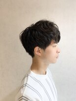 ヴィフ ヘアアンドデザイン(Vif hair&design) ふわくしゅパーマ×メンズマッシュショート