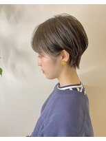 ジャスト ヘア アネックス 久里浜店(just hair ANNEX)&nbsp;【just hair 京急久里浜店】ハンサムショート/シアグレージュ