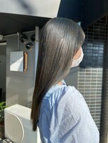 ネイヴィル(navile)&nbsp;ブリーチなしのオリーブグレージュ