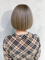 アイティーバイアルバム 藤沢店(IT by ALBUM) ベージュボブ_テラコッタくすみブルーミニウルフ_ba346451