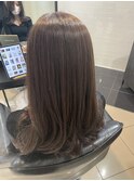 ツヤ髪ロング　簡単スタイリング