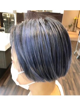 エノモト(ENOMOTO) ブルーグレージュ◎立体感バレイヤージュカラー